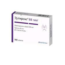 Эутирокс табл. 88 мкг 100 шт.
